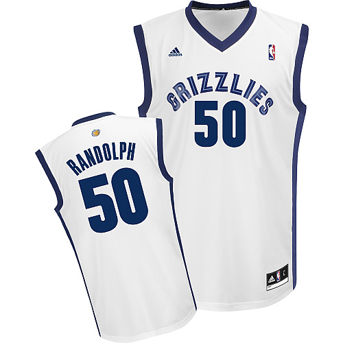  NBA Memphis Grizzlies 50 Zach Randolph New Revolution 30 Swingman Home White Jersey